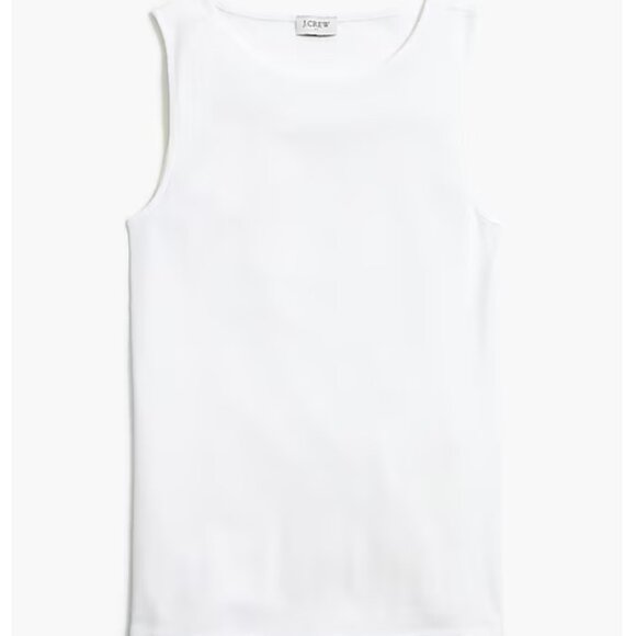 J. Crew Factory Shell Tank Top XS White - Picture 6 of 6